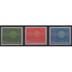 Allemagne occidentale (RFA) - 1960 - No 210/212 - Europa