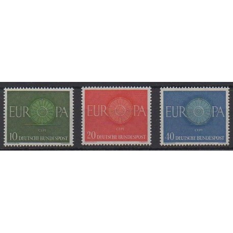 Allemagne occidentale (RFA) - 1960 - No 210/212 - Europa