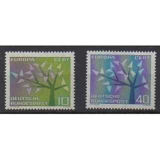 Buy this set of stamps of West Germany (FRG) of the year 1962 (Nb 255/256).