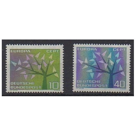 West Germany (FRG) - 1962 - Nb 255/256 - Europa