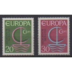 West Germany (FRG) - 1966 - Nb 376/377 - Europa