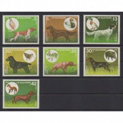Bulgarie - 1985 - No 2975/2981 - Chiens