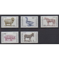 Bulgaria - 1991 - Nb 3391/3395 - Animals