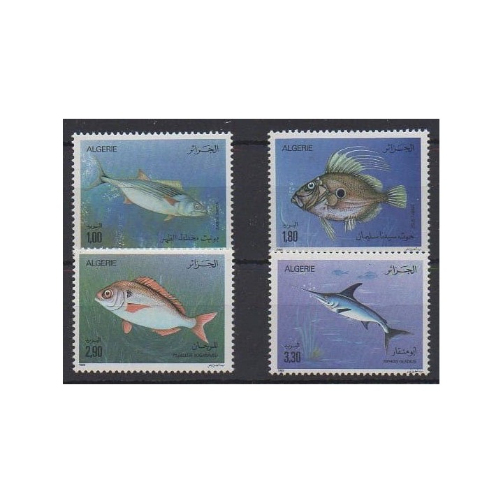 Buy this set of stamps of Algeria of the year 1989 (Nb 961/964).