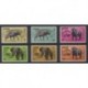 Guinea - 1964 - Nb 202/207 - Mamals - Mint hinged