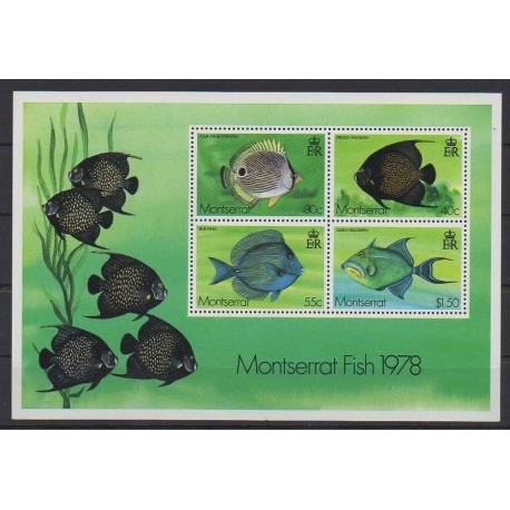 Montserrat - 1978 - Nb BF15 - Sea life