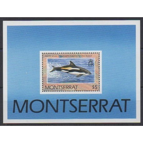 Montserrat - 1990 - No BF56 - Mammifères - Vie marine