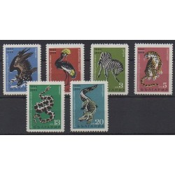 Bulgaria - 1968 - Nb 1602/1607 - Animals - Mint hinged