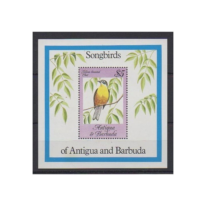 Acheter ce bloc-feuillet d'Antigua et Barbuda de l'année 1984 (No BF81).