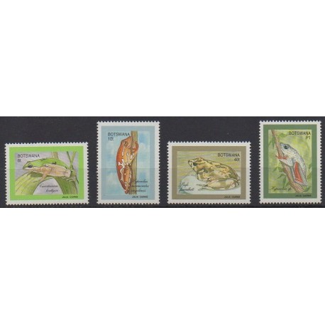 Botswana - 1992 - Nb 653/656 - Animals