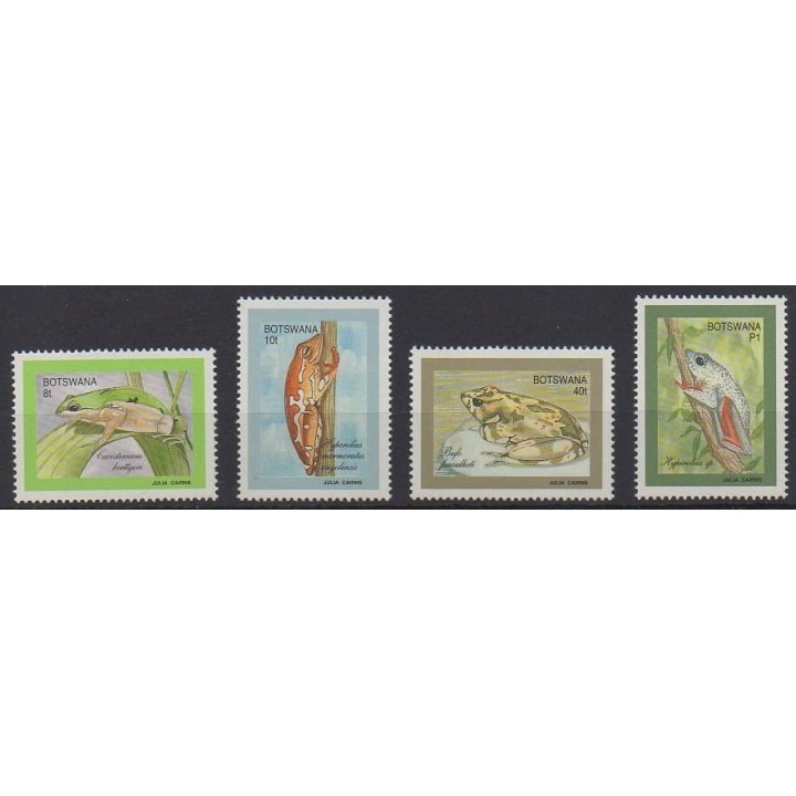 Buy this set of stamps of Botswana of the year 1992 (Nb 653/656).