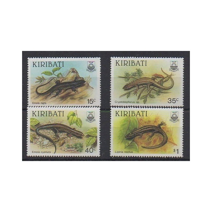 Buy this set of stamps of Kiribati of the year 1987 (Nb 172/175).