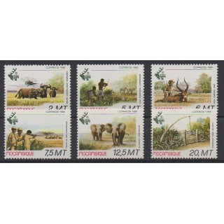Acheter cette série de timbres du Mozambique de l'année 1981 (No 802/807).
