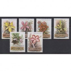 Mozambique - 1981 - Nb 851/856 - Flowers