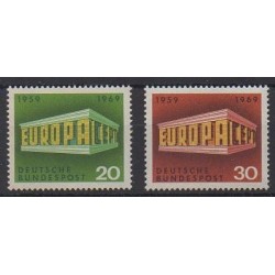 Allemagne occidentale (RFA) - 1969 - No 446/447 - Europa