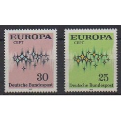 West Germany (FRG) - 1972 - Nb 567/568 - Europa