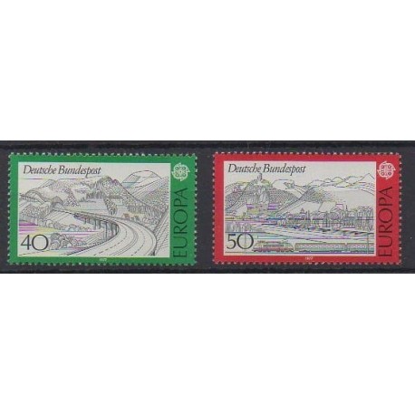 West Germany (FRG) - 1977 - Nb 781/782 - Europa