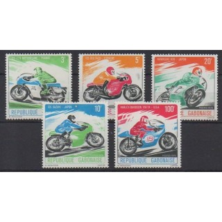 Acheter cette série de timbres du Gabon de l'année 1976 (No 360/364).