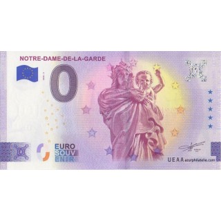 Billet souvenir touristique - 2026-5 - Notre-Dame-de-la-Garde - (Bouches-du-Rhône)