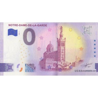 Billet souvenir touristique - 2026-4 - Notre-Dame-de-la-Garde - (Bouches-du-Rhône)