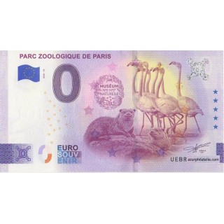 Euro banknote memory - 2026 - Parc zoologique de Paris - (Paris)
