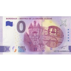 Euro banknote memory - 33 - Bordeaux - Beffroi de la grosse cloche - 2026-9