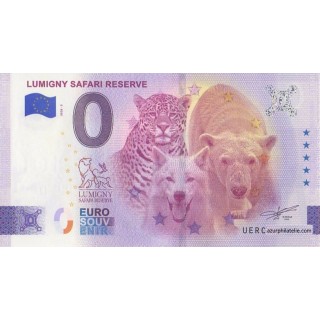 Billet souvenir touristique - 2026-5 - Lumigny Safari Reserve - (Seine-et-Marne)