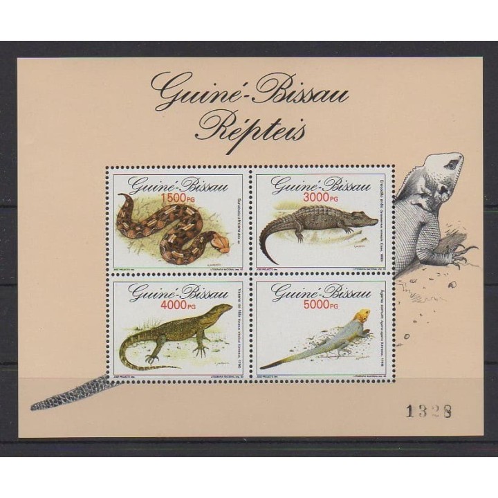 Acheter ce bloc-feuillet de Guinée-Bissau de l'année 1993 (No BF77).