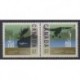 Canada - 1988 - No 1046/1047 - Animaux - Espèces menacées - WWF - Environnement