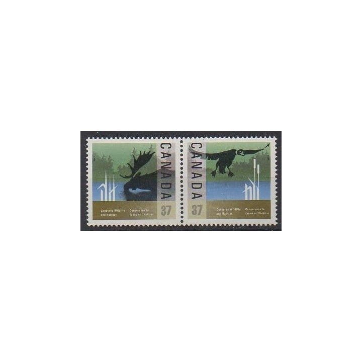 Acheter cette série de timbres du Canada de l'année 1988 (No 1046/1047).