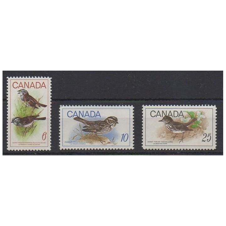 Acheter cette série de timbres du Canada de l'année 1969 (No 422/424).