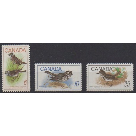 Canada - 1969 - Nb 422/424 - Birds - Mint hinged