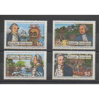 Stamps - Grenadines - 1978 - Nb 277/280 - Boats