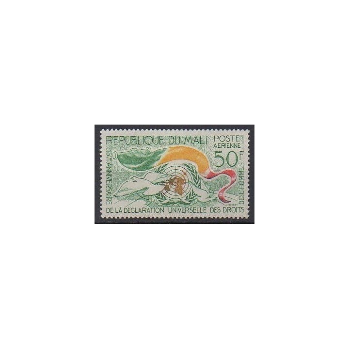 Buy this stamp of Mali of the year 1963 (Nb PA21).