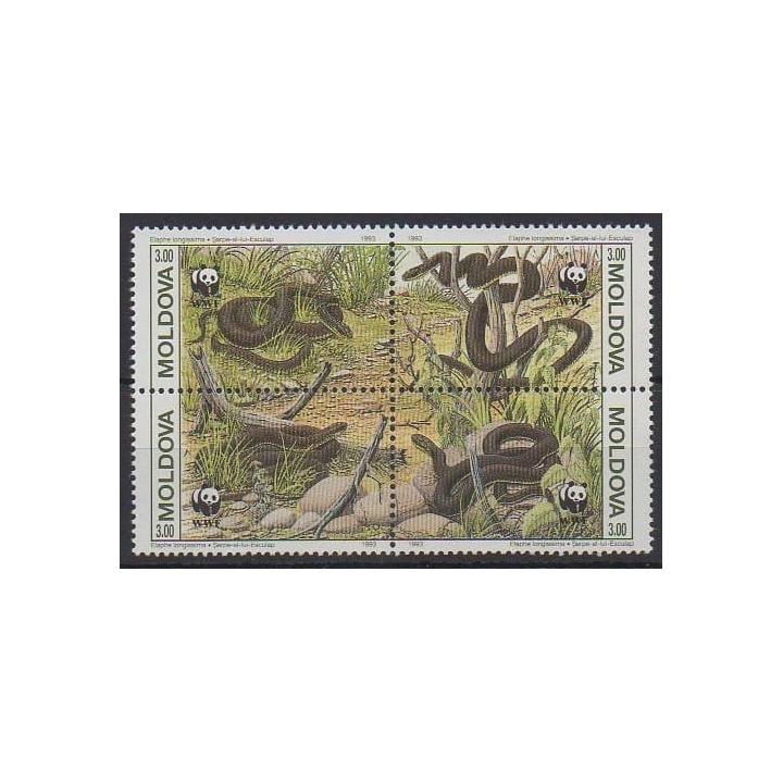 Buy this set of stamps of Moldova of the year 1993 (Nb 44/47).