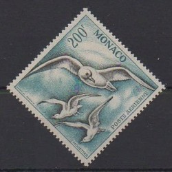 Monaco - Poste aérienne - 1957 - No PA67 - Oiseaux