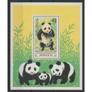 Buy this souvenir sheet  of Mongolia of the year 1990 (Nb BF148).