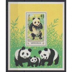 Mongolia - 1990 - Nb BF148 - Mamals