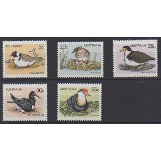 Acheter cette série de timbres d'Australie de l'année 1978 (No 636/640).