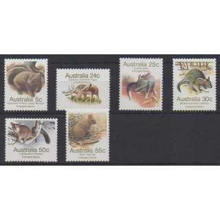 Buy this set of stamps of Australia of the year 1981 (Nb 747/752).