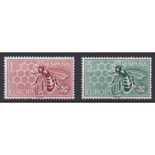 Buy this set of stamps of Spain of the year 1962 (Nb 1119/1120).
