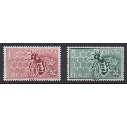 Espagne - 1962 - No 1119/1120 - Insectes - Europa