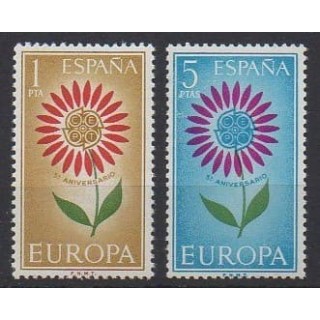 Buy this set of stamps of Spain of the year 1964 (Nb 1271/1272).