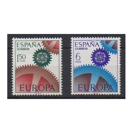 Espagne - 1967 - No 1448/1449 - Europa