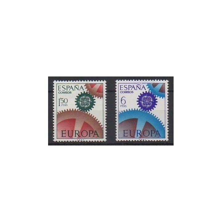 Buy this set of stamps of Spain of the year 1967 (Nb 1448/1449).