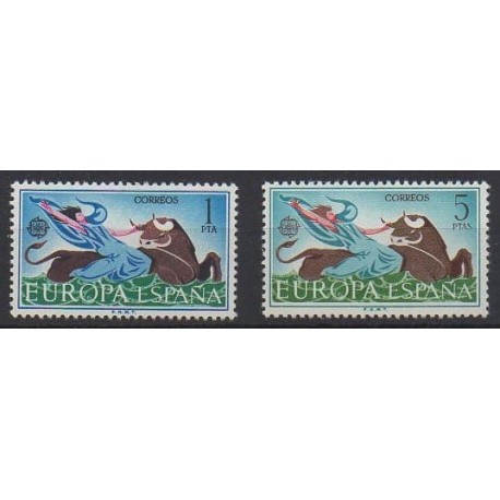Espagne - 1966 - No 1402/1403 - Europa