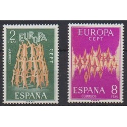 Espagne - 1972 - No 1744/1745 - Europa
