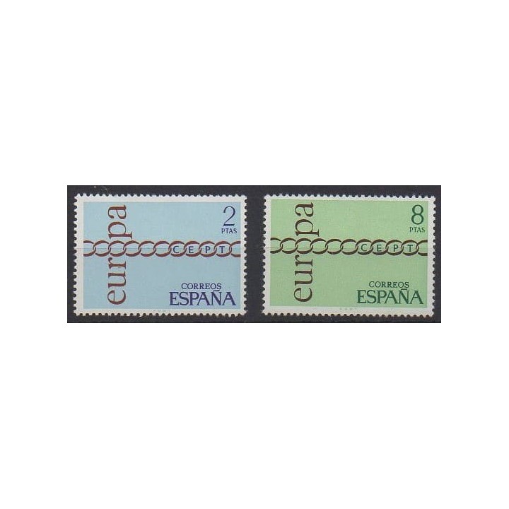 Buy this set of stamps of Spain of the year 1971 (Nb 1686/1687).
