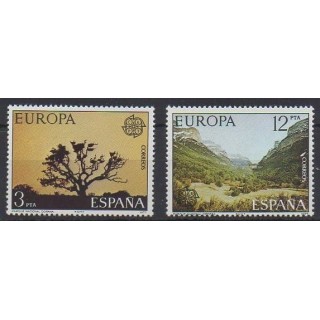 Acheter cette série de timbres d'Espagne de l'année 1977 (No 2052/2053).