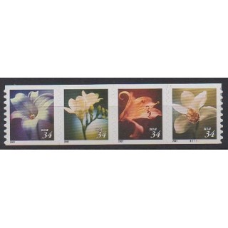 Acheter cette série de timbres des États-Unis de l'année 2001 (No 3153/3156).
